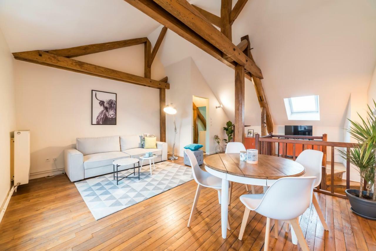 Newcenter Duplex Apartamento Auxerre Exterior foto